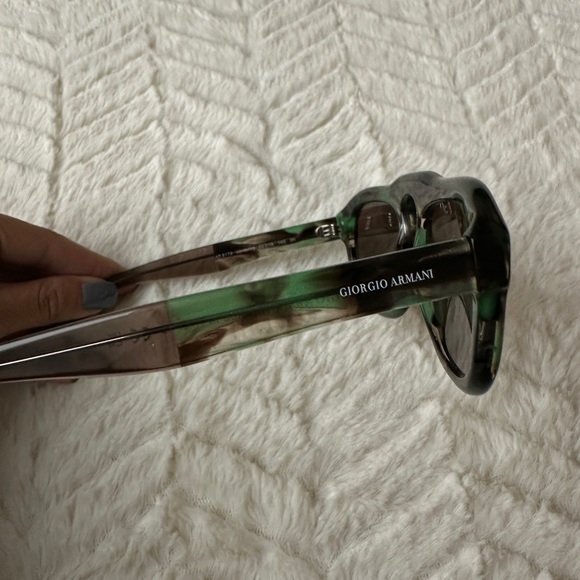 Giorgio Armani Men’s irregular-shaped sunglasses - Picture 10 of 15